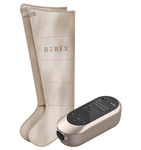 Coway BEREX Massage Bed with Leg Massagers for Pro-level Knee-to-feet Therapy