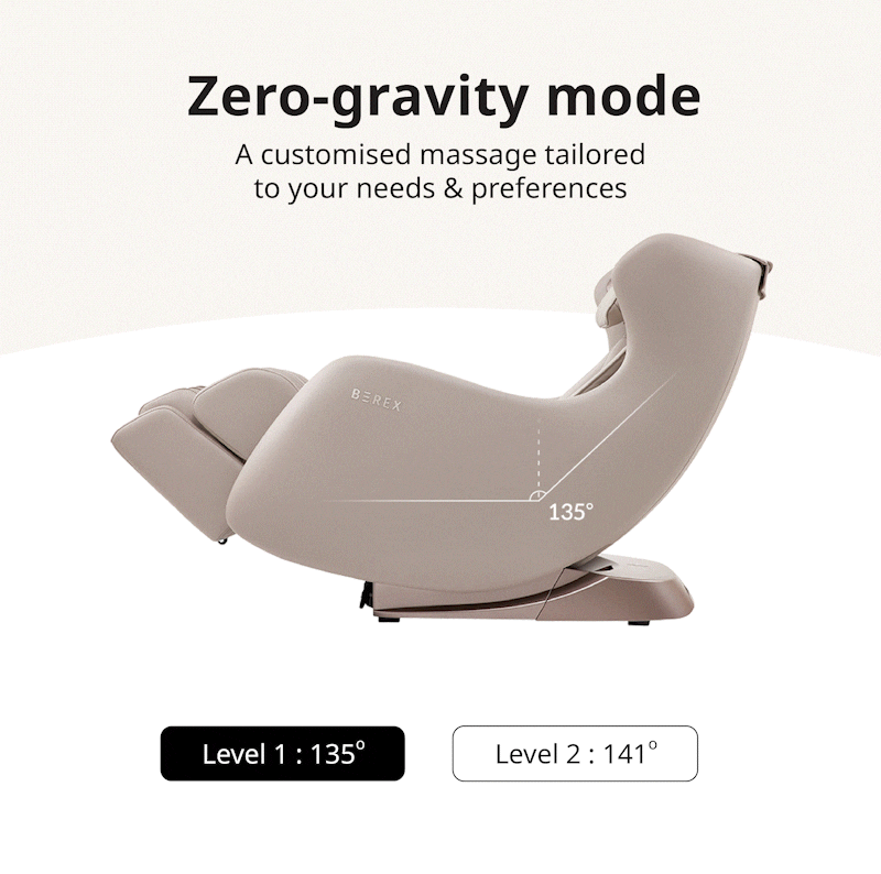 Coway Berex Mine Massage Chair - Zero-gravity Mode