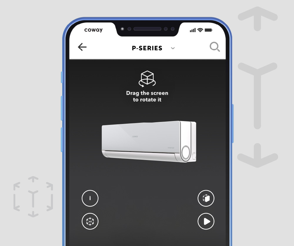 Coway AR - Mobile Application