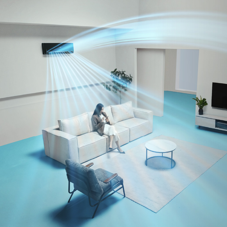 Coway P-Series Air Conditioner With High Coverage for Large Spaces