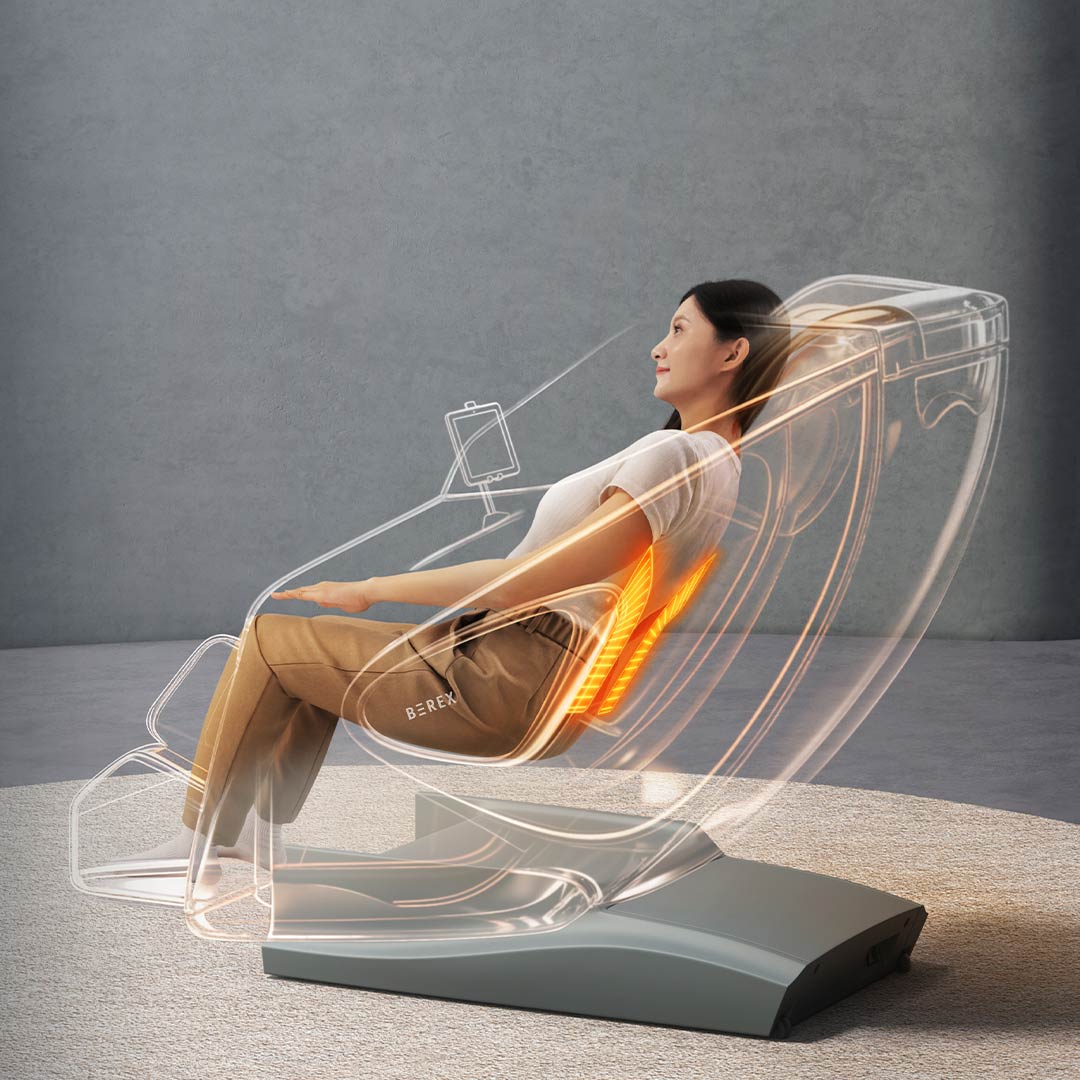 Coway BEREX Mine Massage Chair - Smaller by approximately 24% for a Compact Design