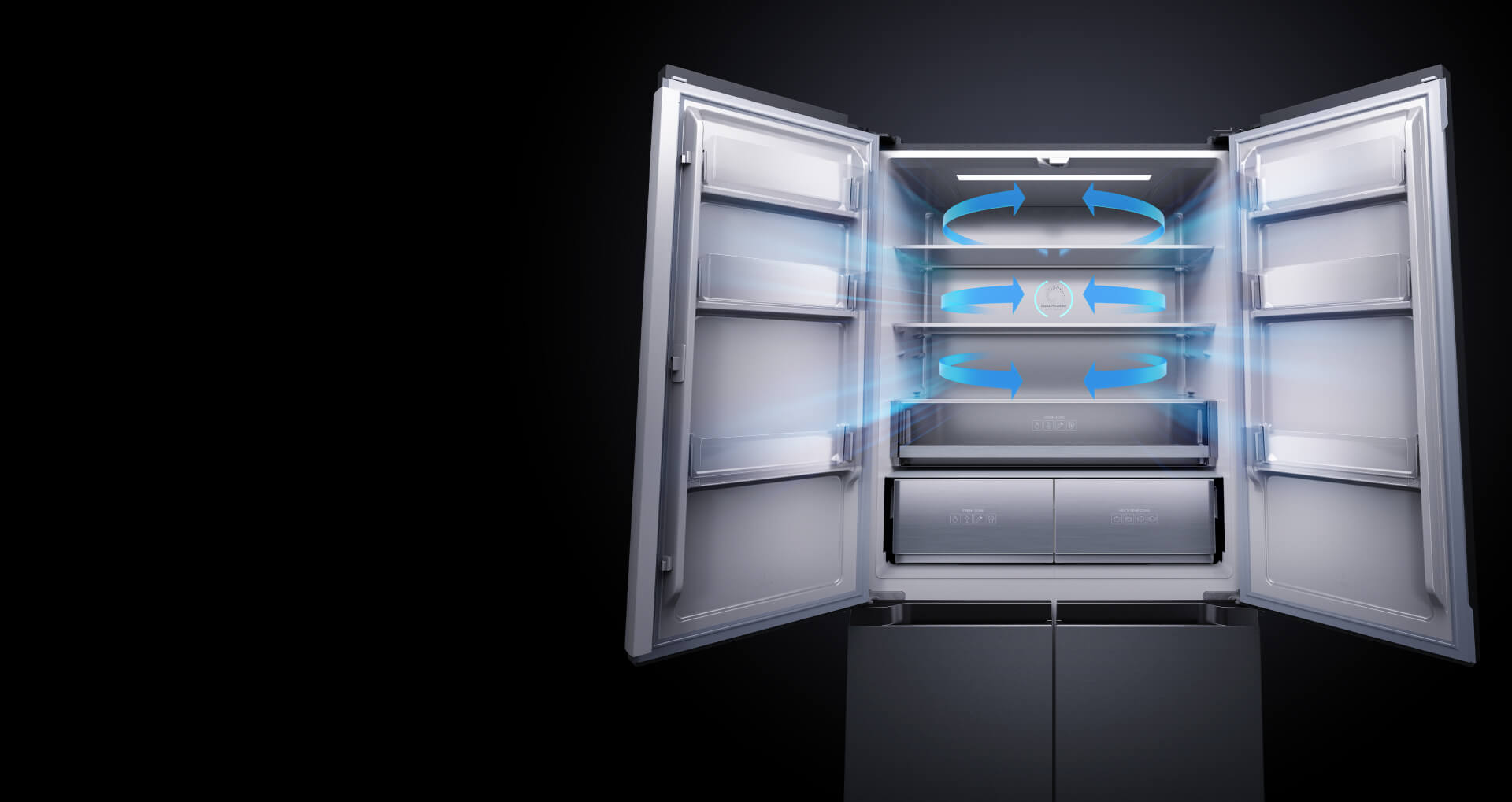 Refrigerator 551L - Cooling Precision