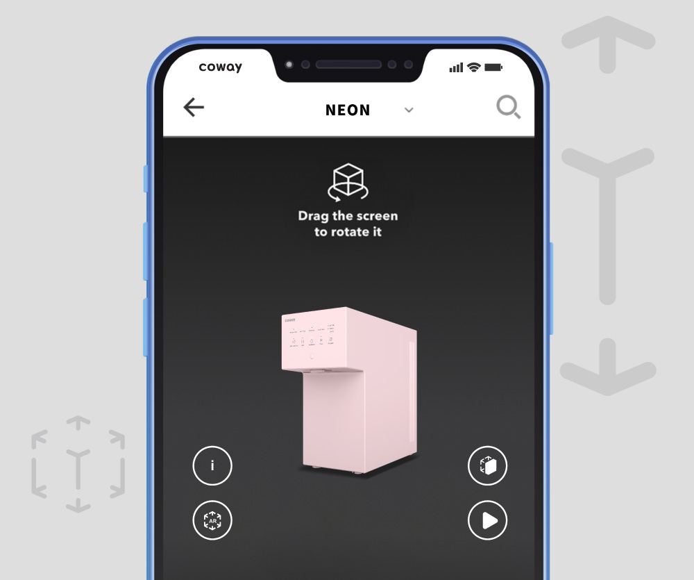 Coway AR - Mobile Application