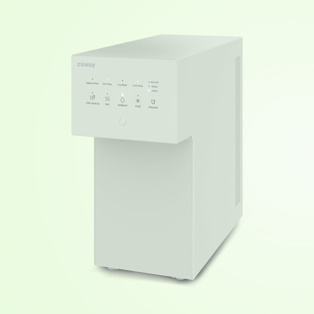 Coway Neon Water Purifier in Mint Green Colour